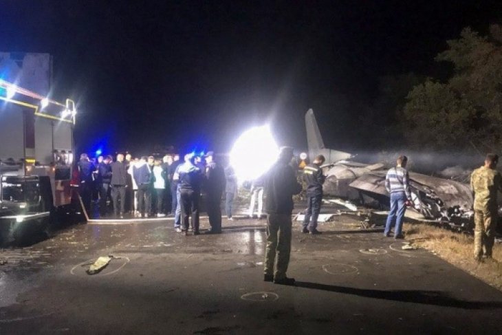 Ukrayna uçak kazasında ölü sayısı 25